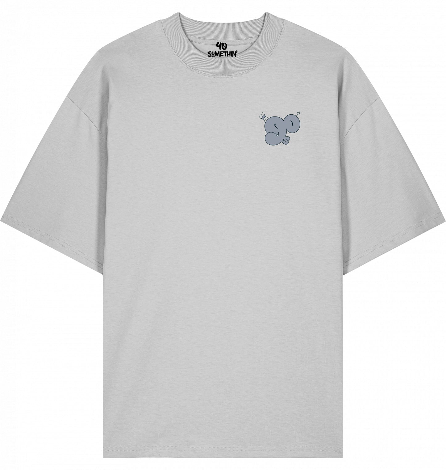 Brickwall Hustle Oversized Graffiti T-Shirt