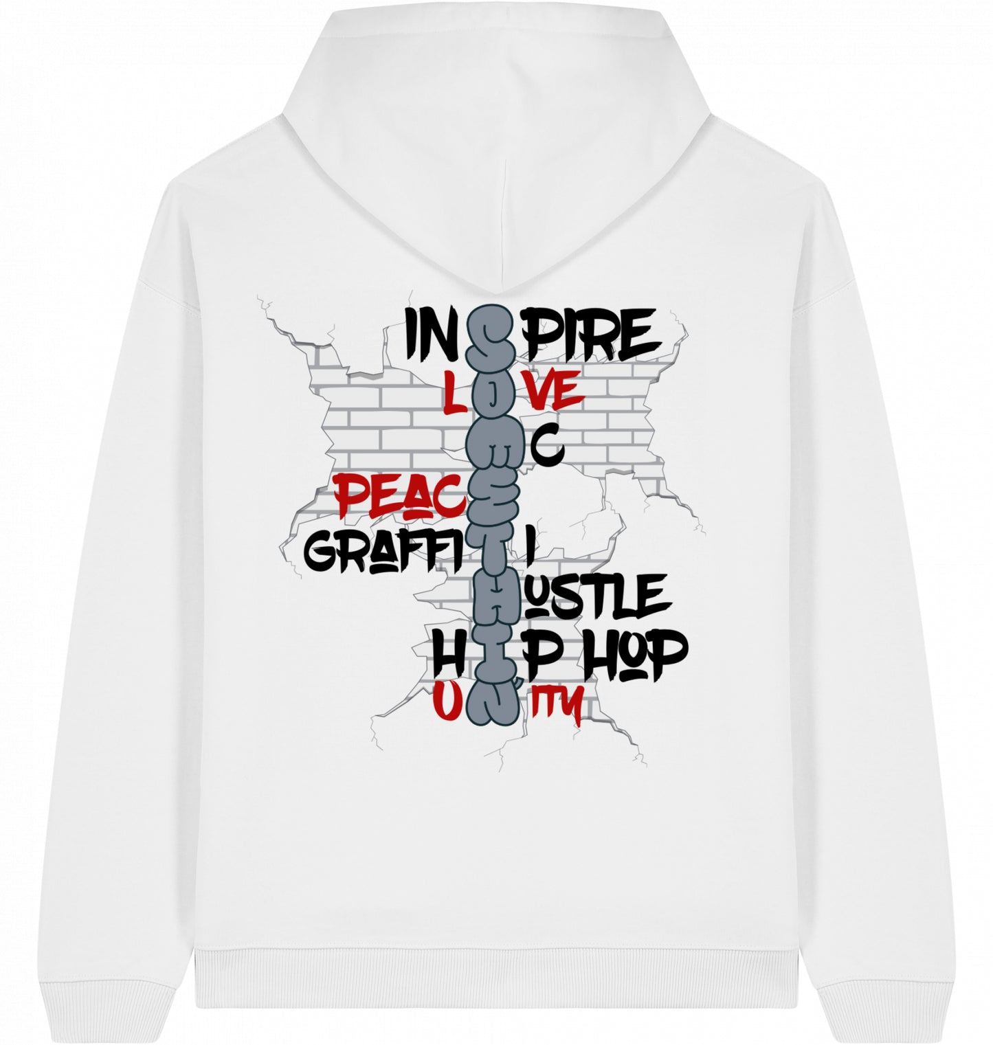 Brickwall Hustle Oversized Hoodie