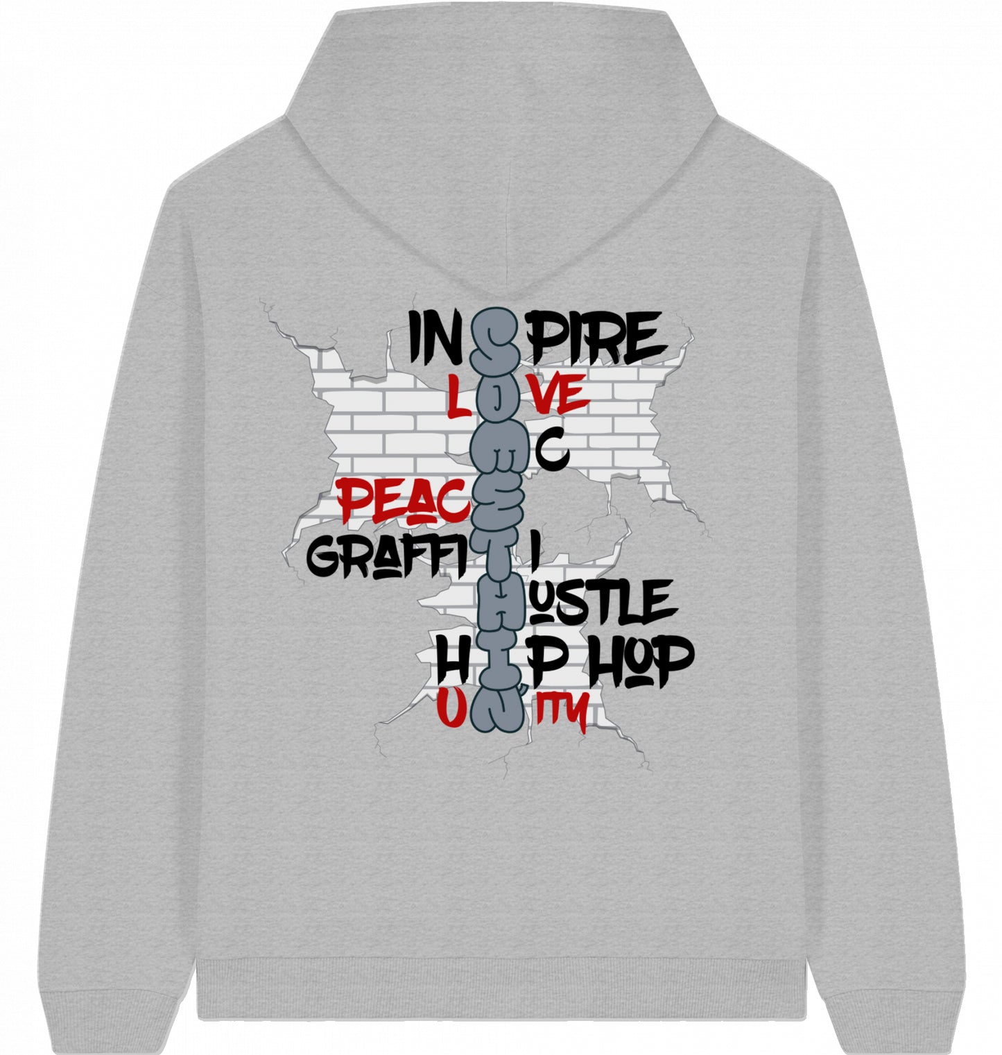 Brickwall Hustle Oversized Hoodie