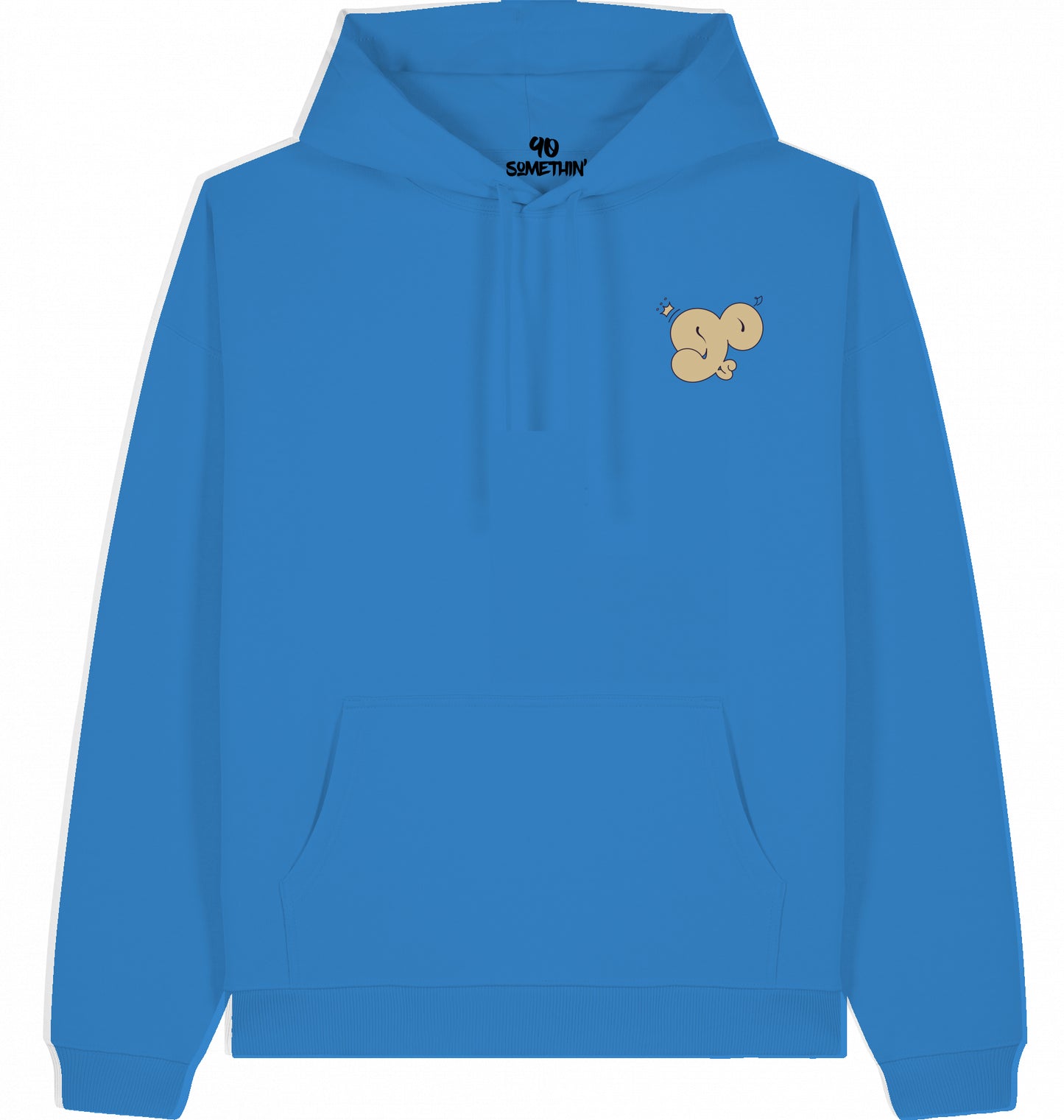 Brickwall Gold Oversized Hoodie