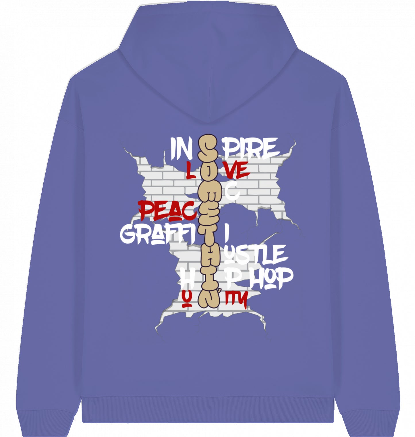 Brickwall Gold Oversized Hoodie