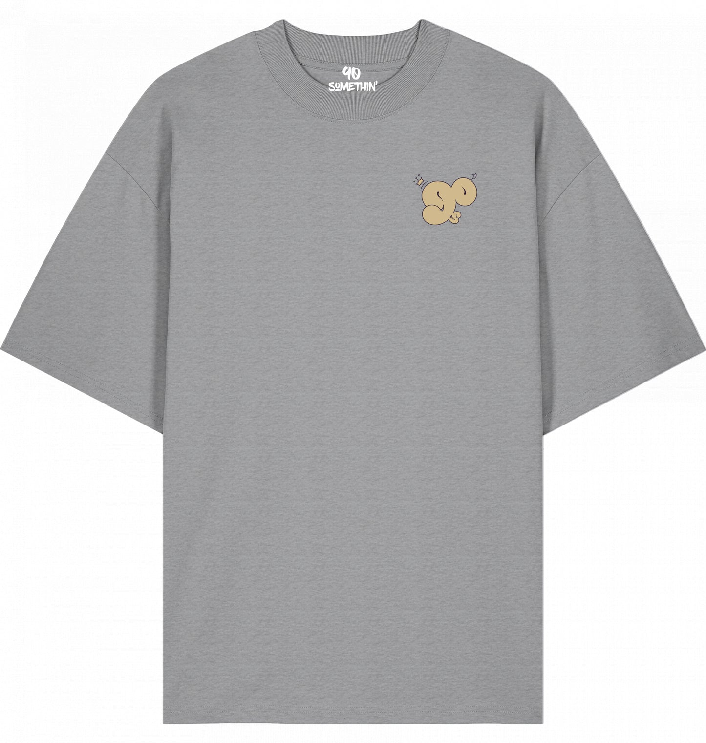 Brickwall Gold Oversized T-Shirt