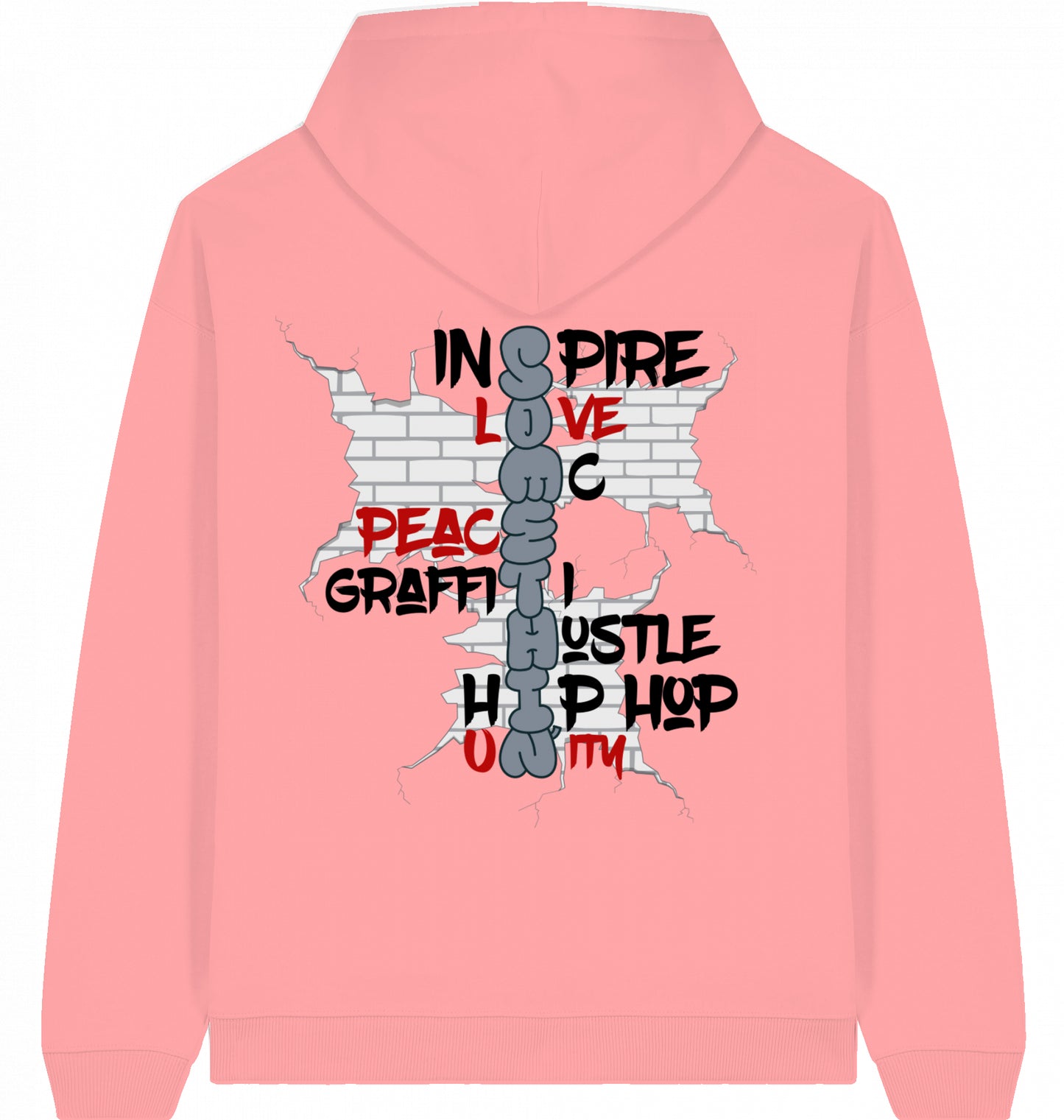 Brickwall Hustle Oversized Hoodie