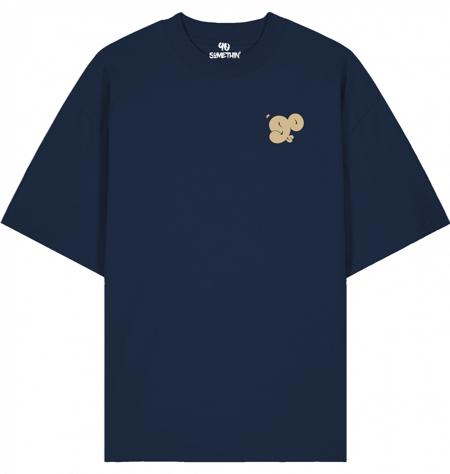 Brickwall Gold Oversized T-Shirt