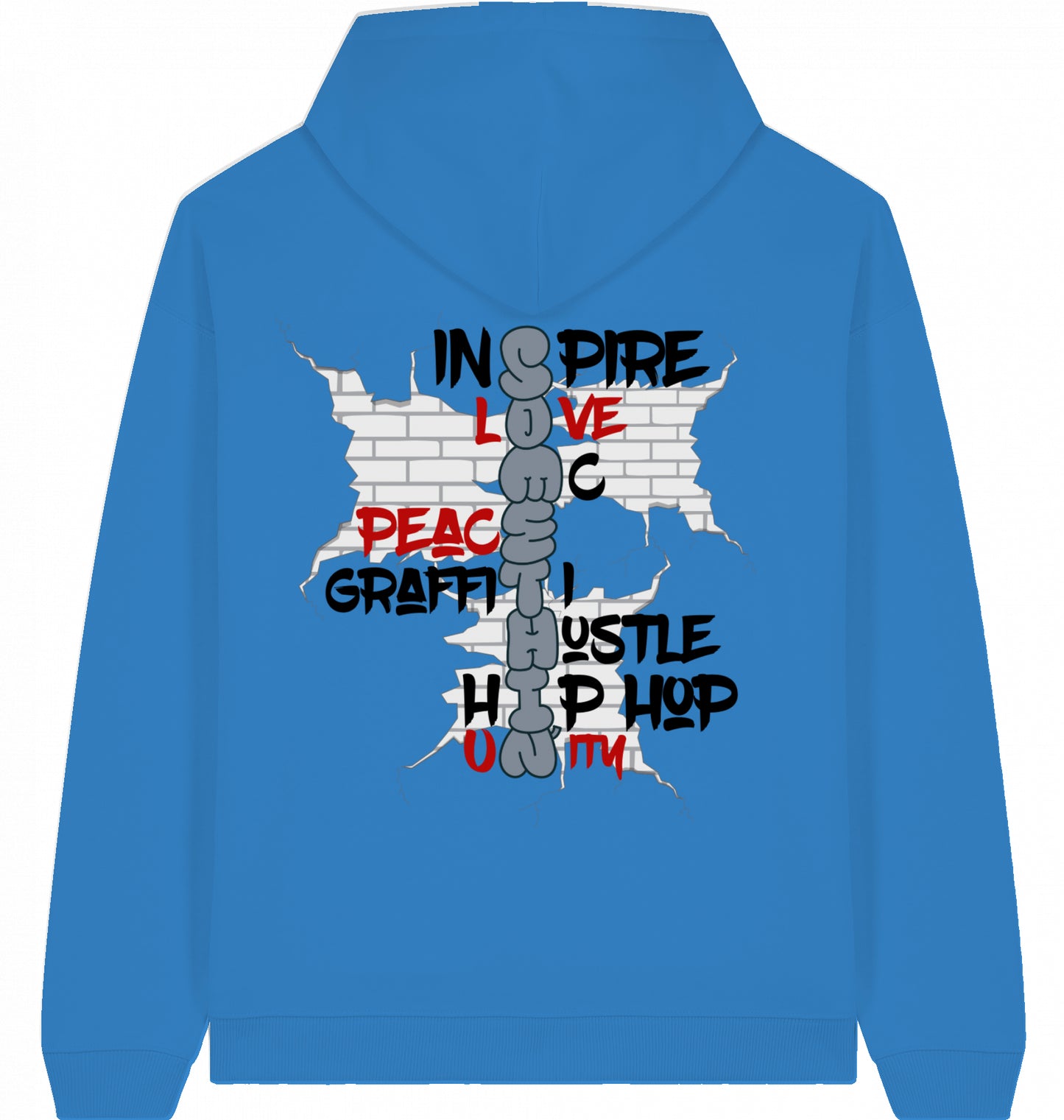 Brickwall Hustle Oversized Hoodie