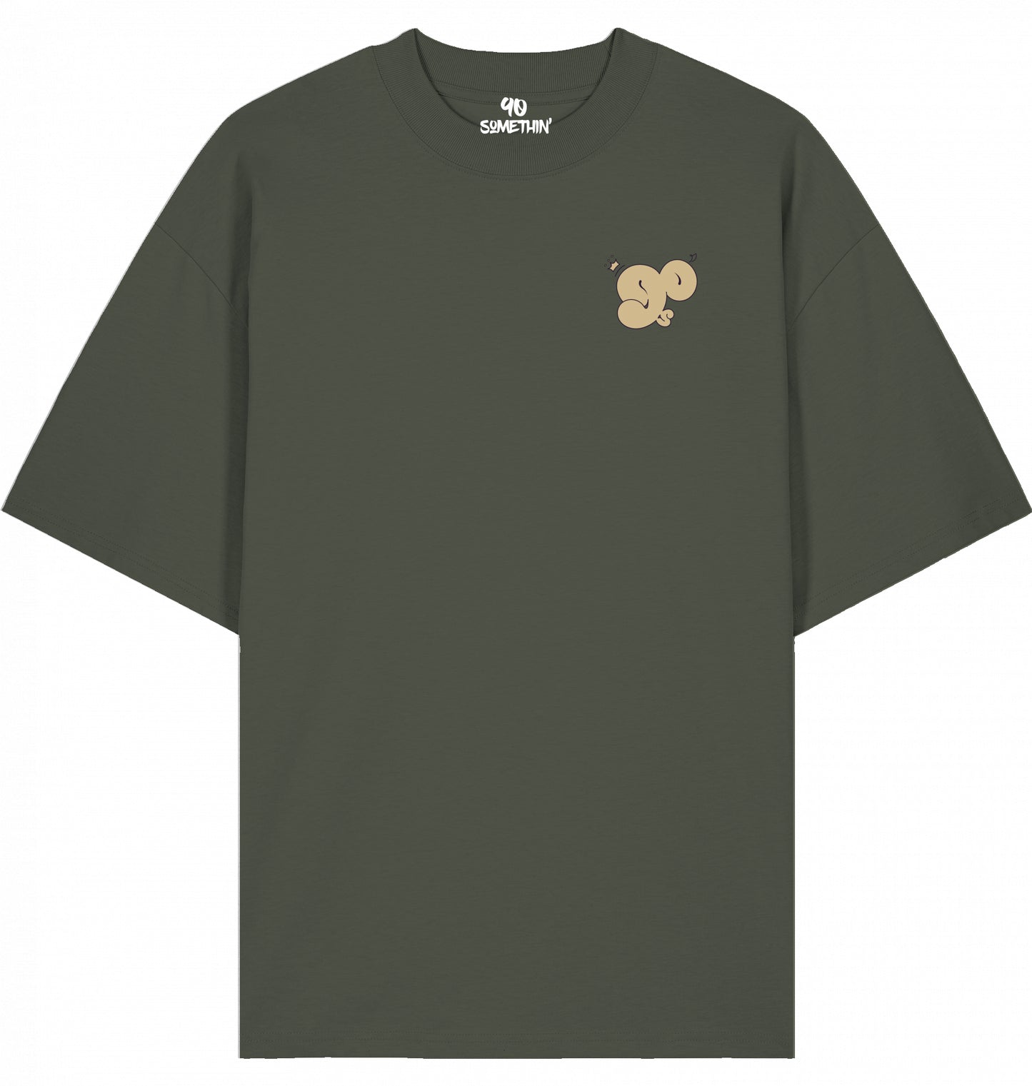 Brickwall Gold Oversized T-Shirt