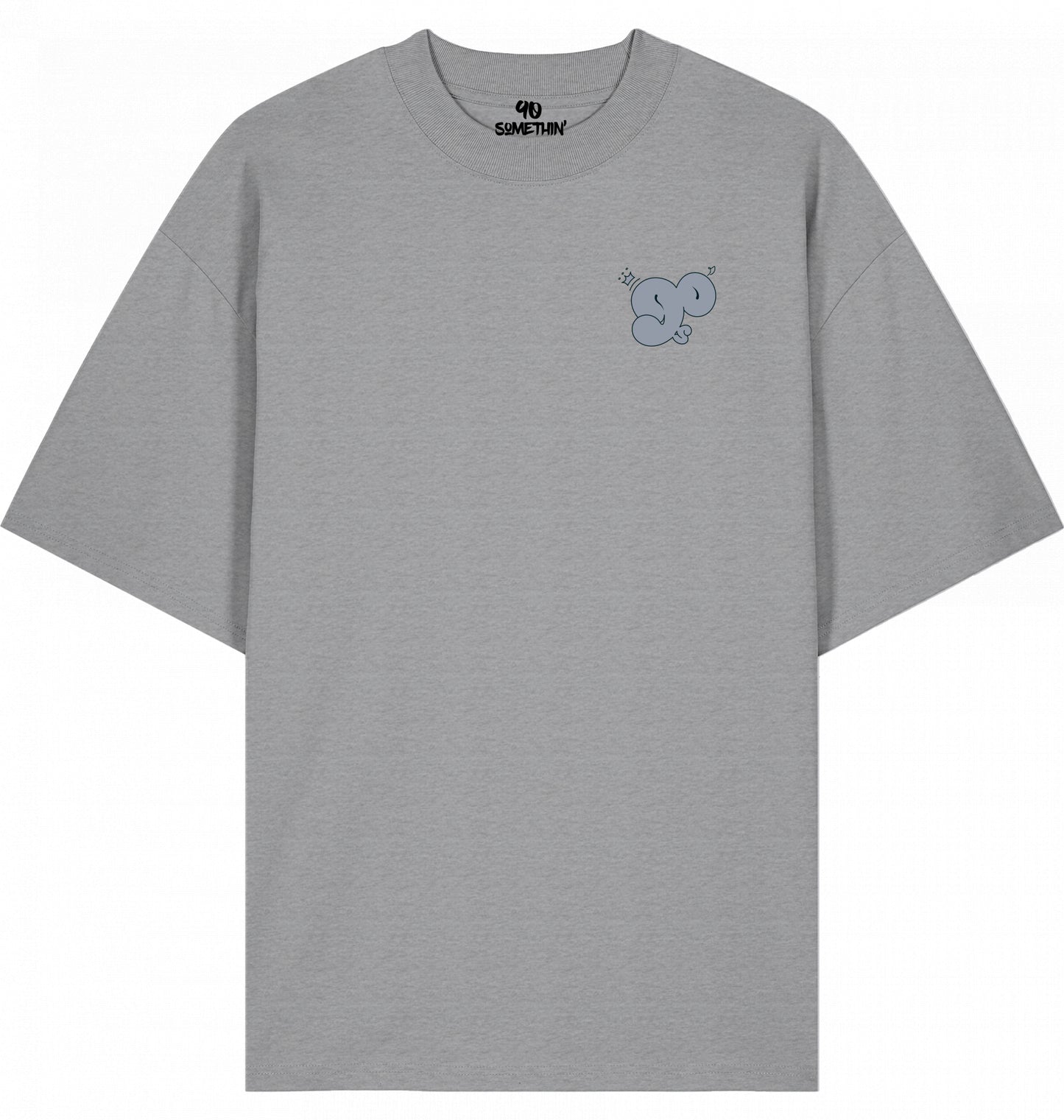 Brickwall Hustle Oversized Graffiti T-Shirt