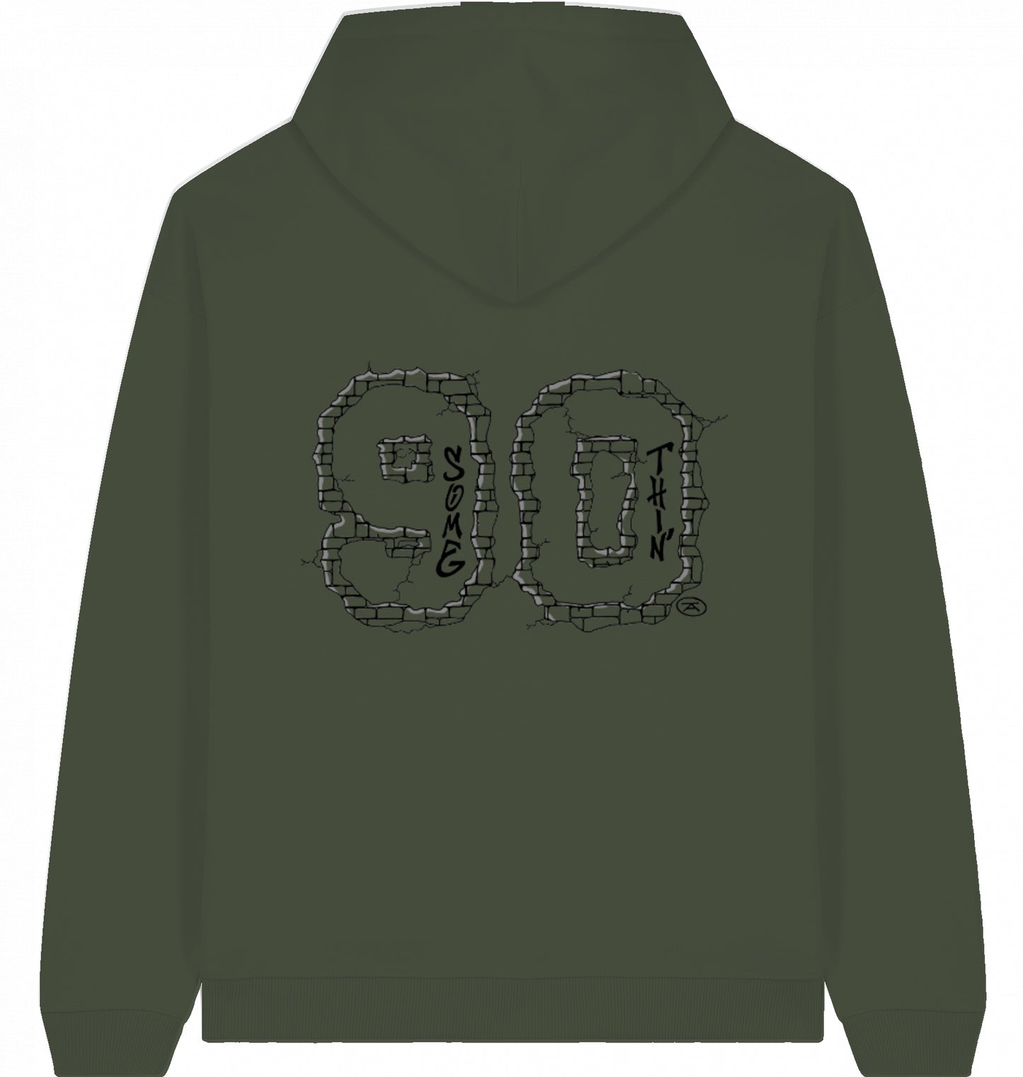 Concrete 90 Oversized Hoodie