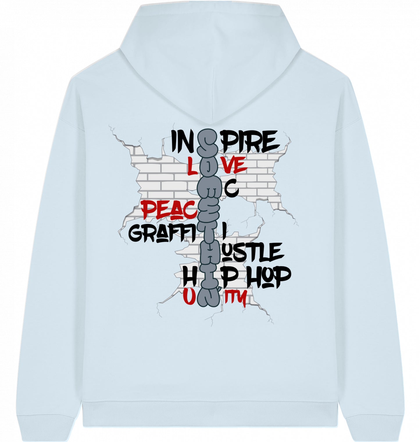 Brickwall Hustle Oversized Hoodie