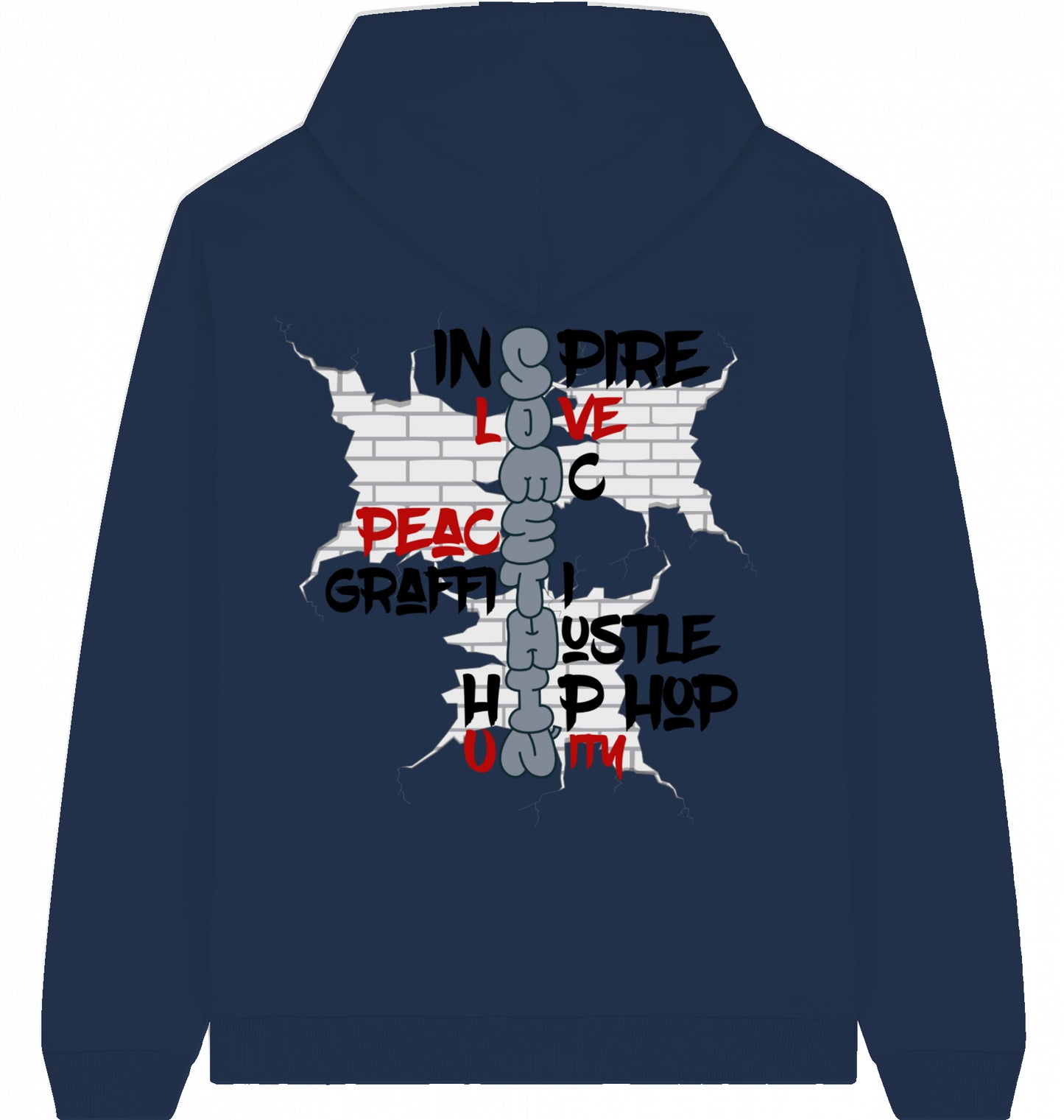 Brickwall Hustle Oversized Hoodie