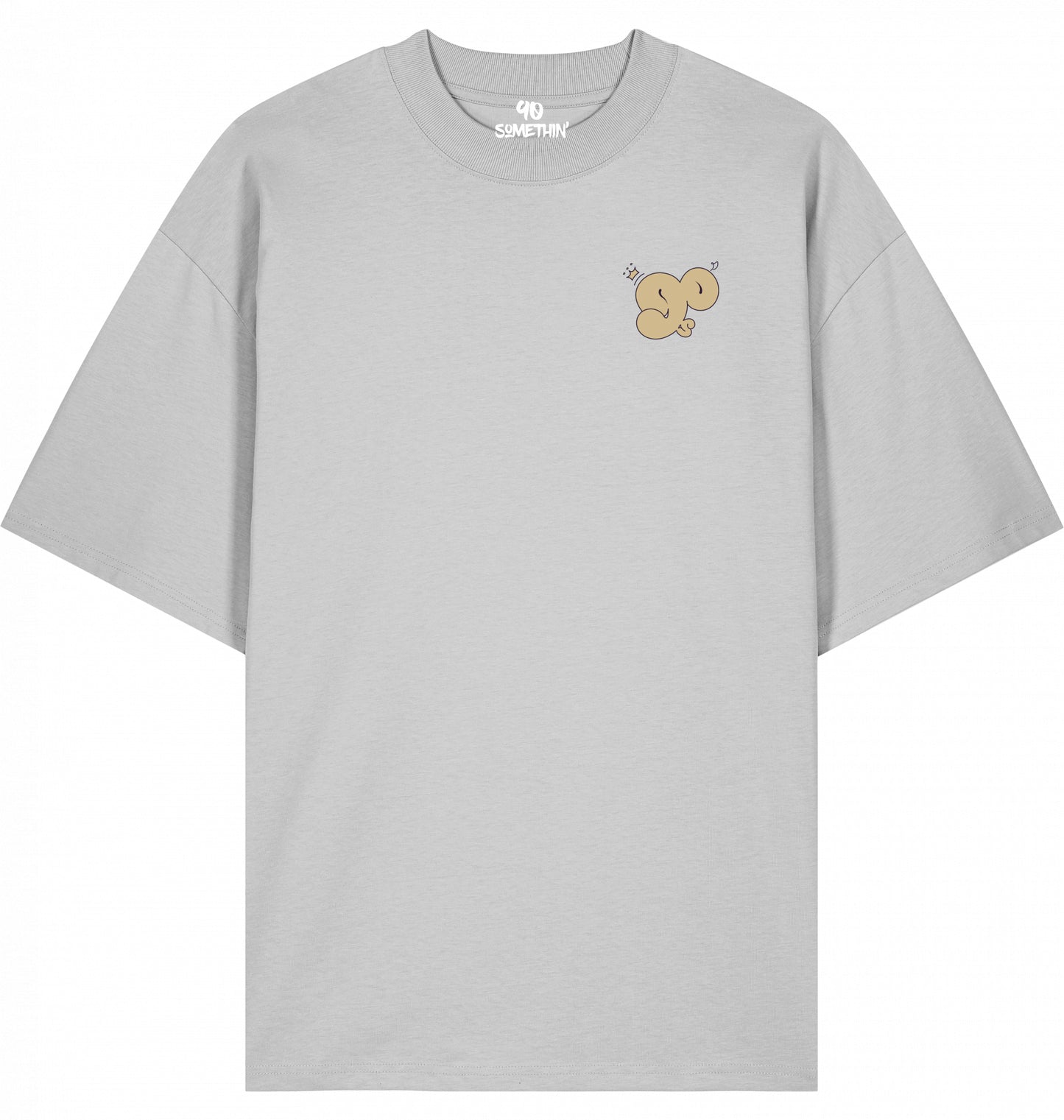 Brickwall Gold Oversized T-Shirt