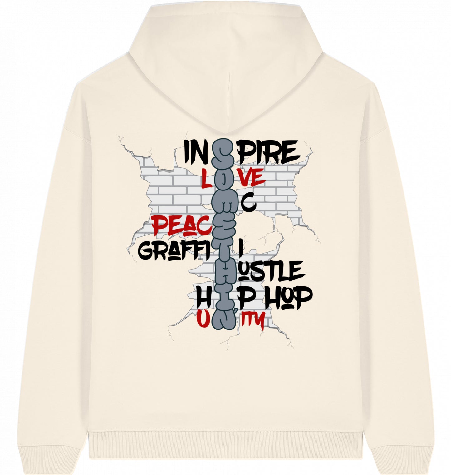 Brickwall Hustle Oversized Hoodie