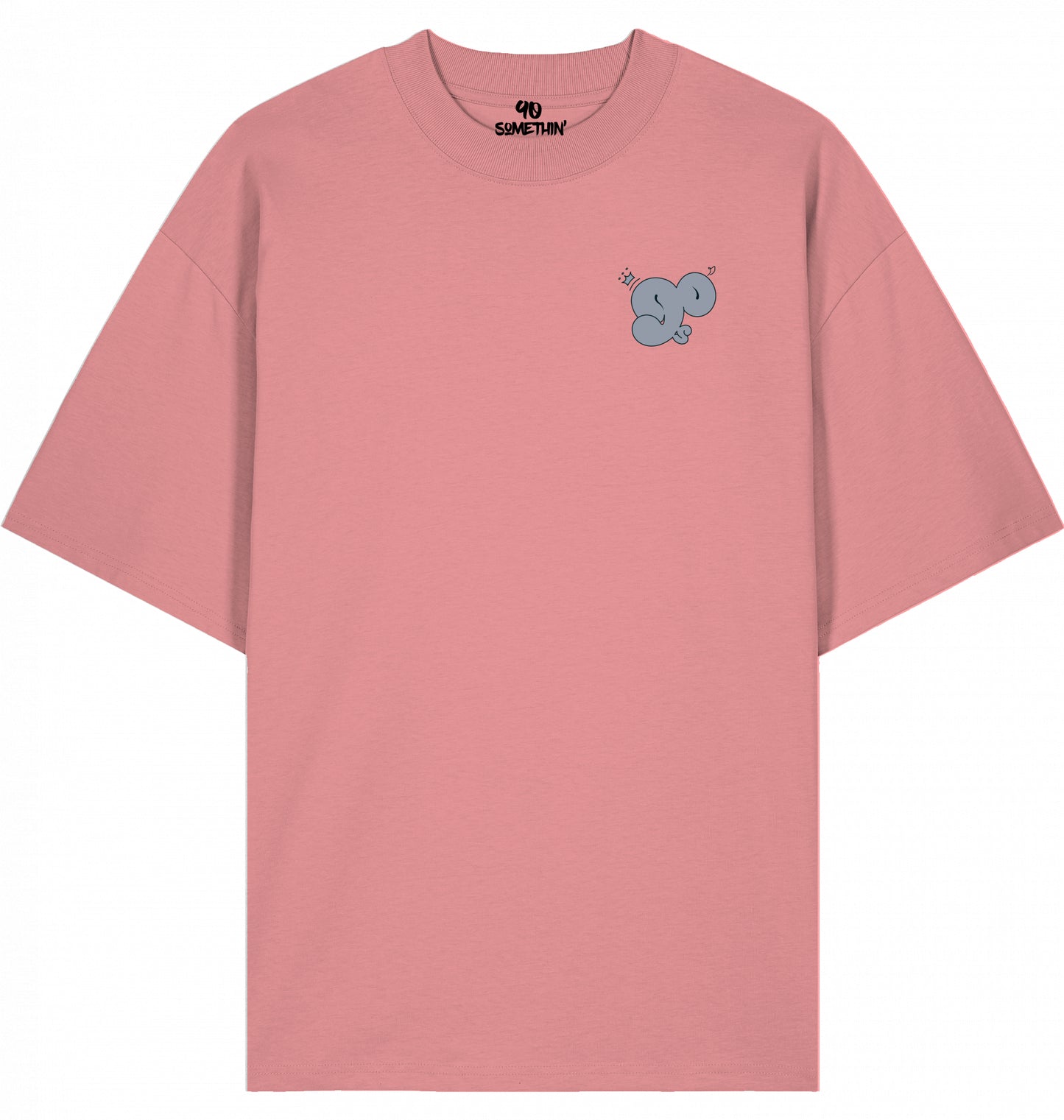 Brickwall Hustle Oversized Graffiti T-Shirt