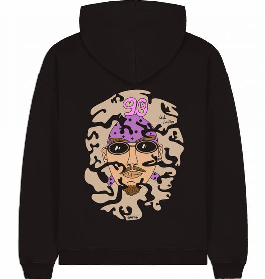 Smoke & Shadow Oversize  Hoodie