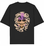 Streetwear Hip-Hop T-Shirt Smoke & Shades Black Back