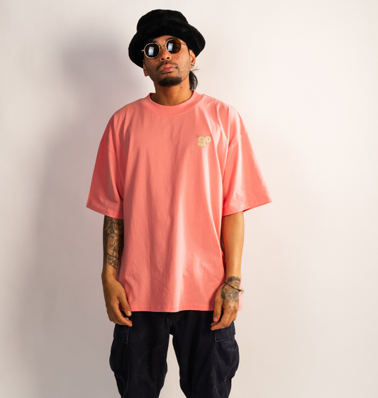 Brickwall Gold Oversized T-Shirt