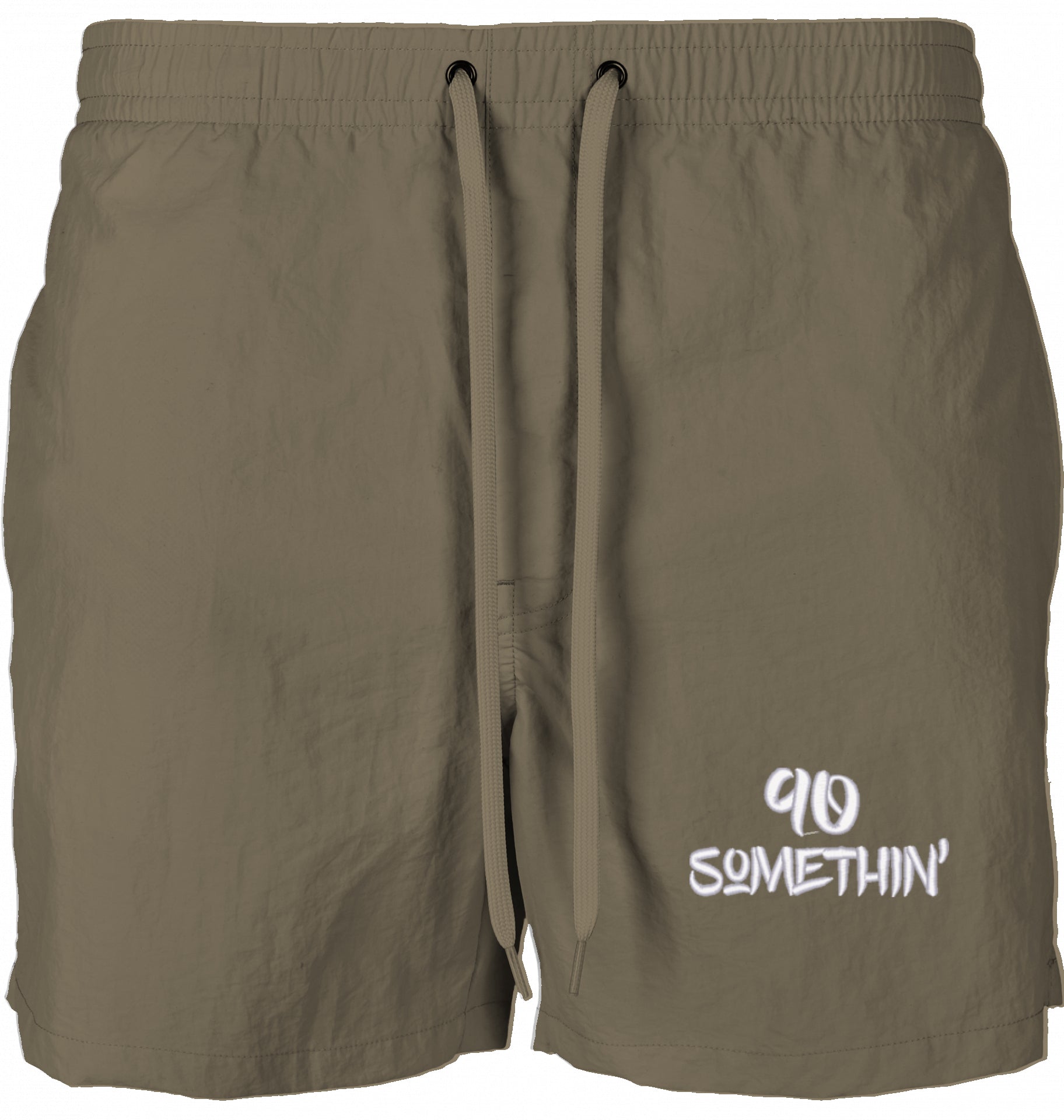 Steetwear Hip Hop 90s Sunset Vibe Swim wear brown