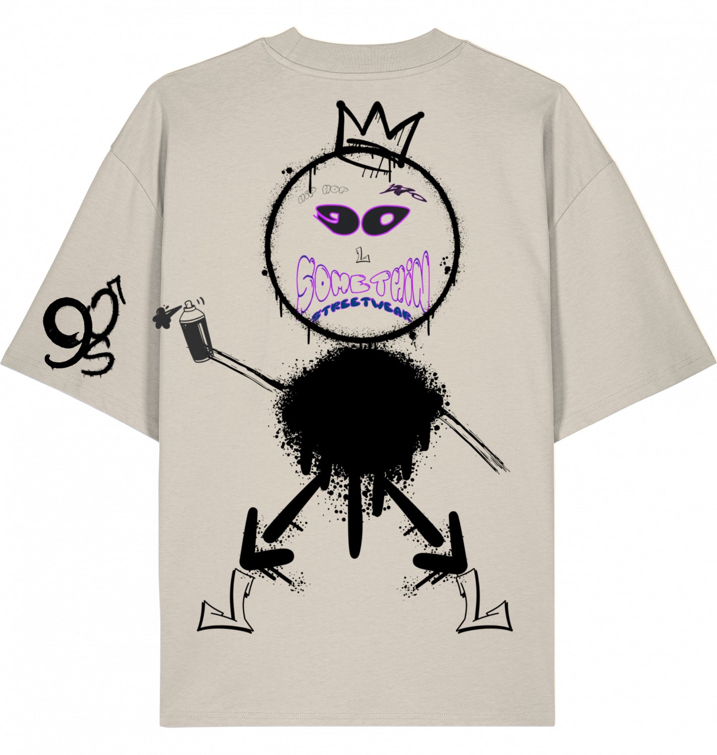 Crazzy 90 Man Oversized T-Shirt
