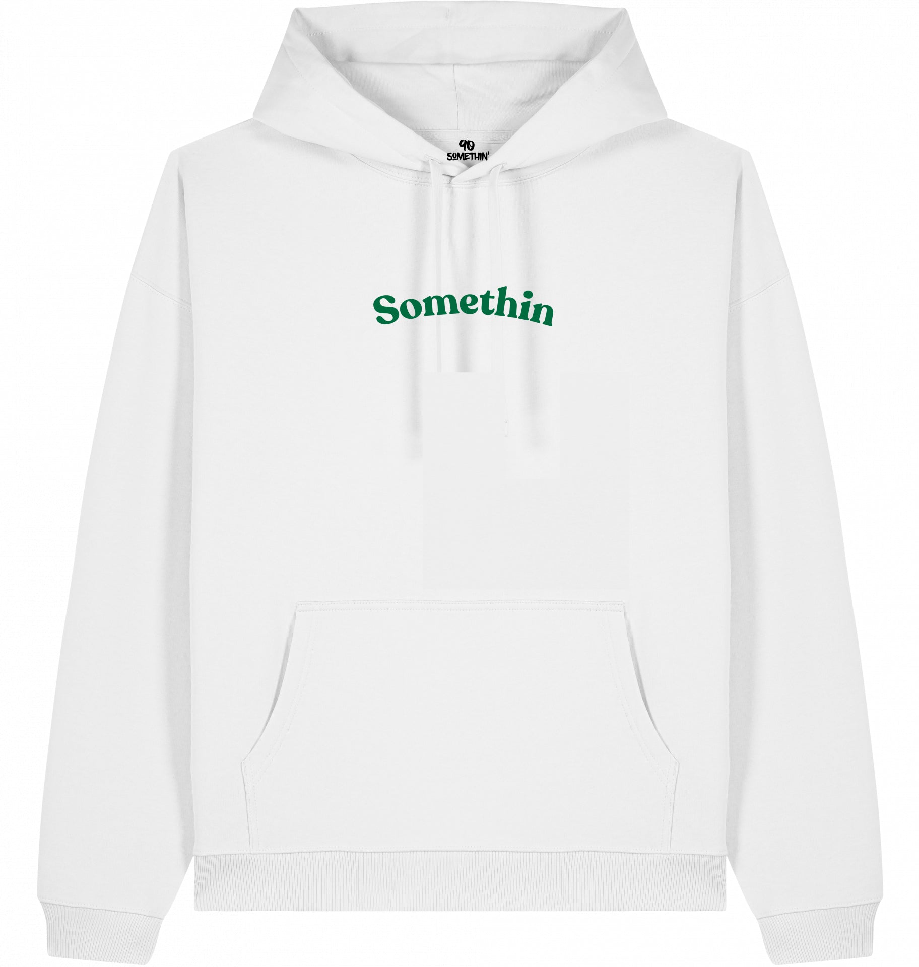  Streetwear Hip-Hop Hoodie 90s Future vibes White  Front