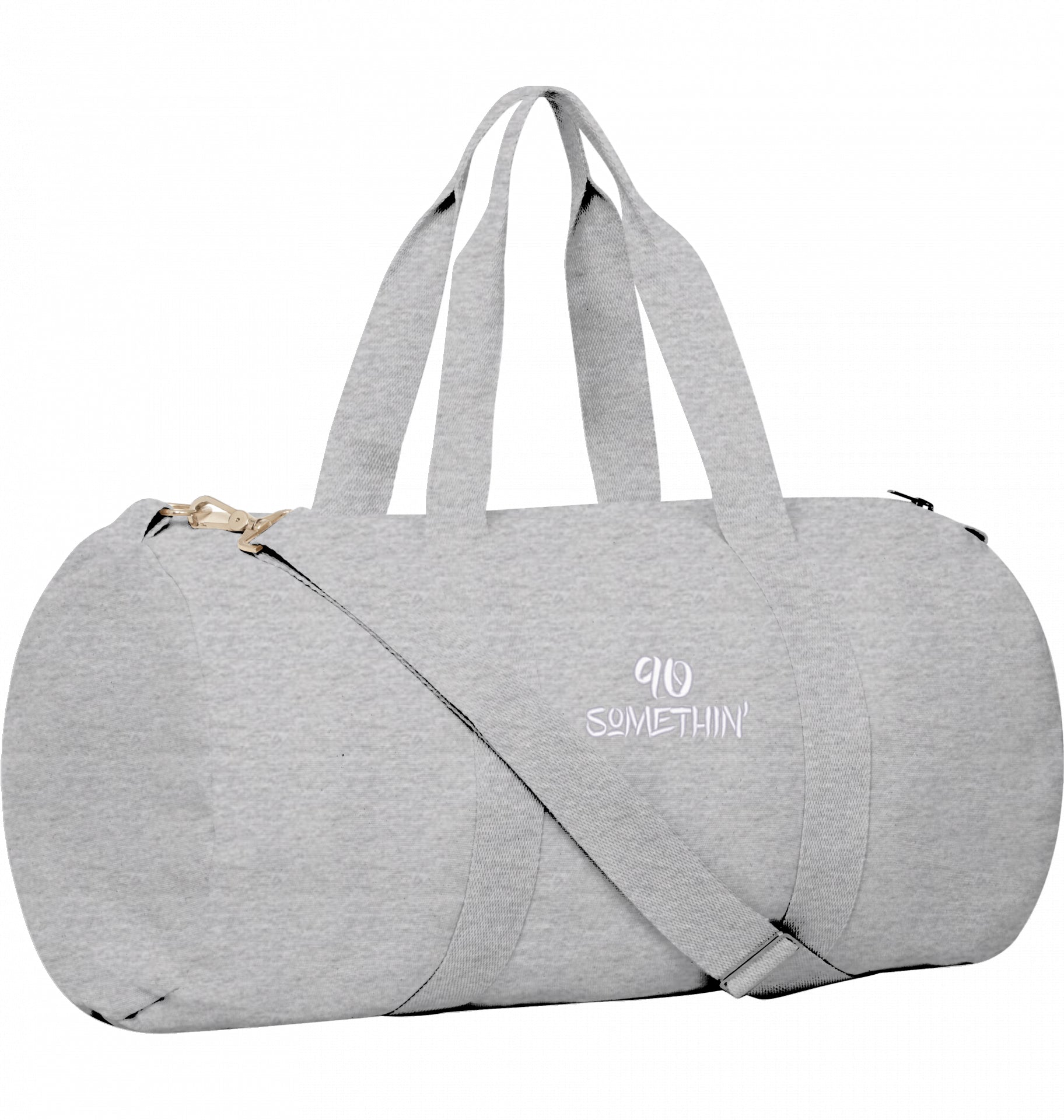 Streetwear Hip Hop 90 Somethin Sport Duffel Bag grey 