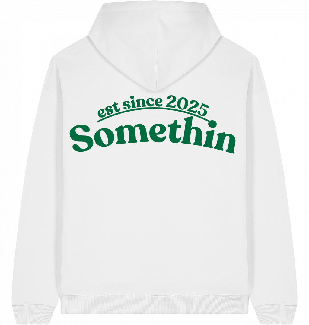 Streetwear Hip-Hop Hoodie 90s Future vibes White  Back