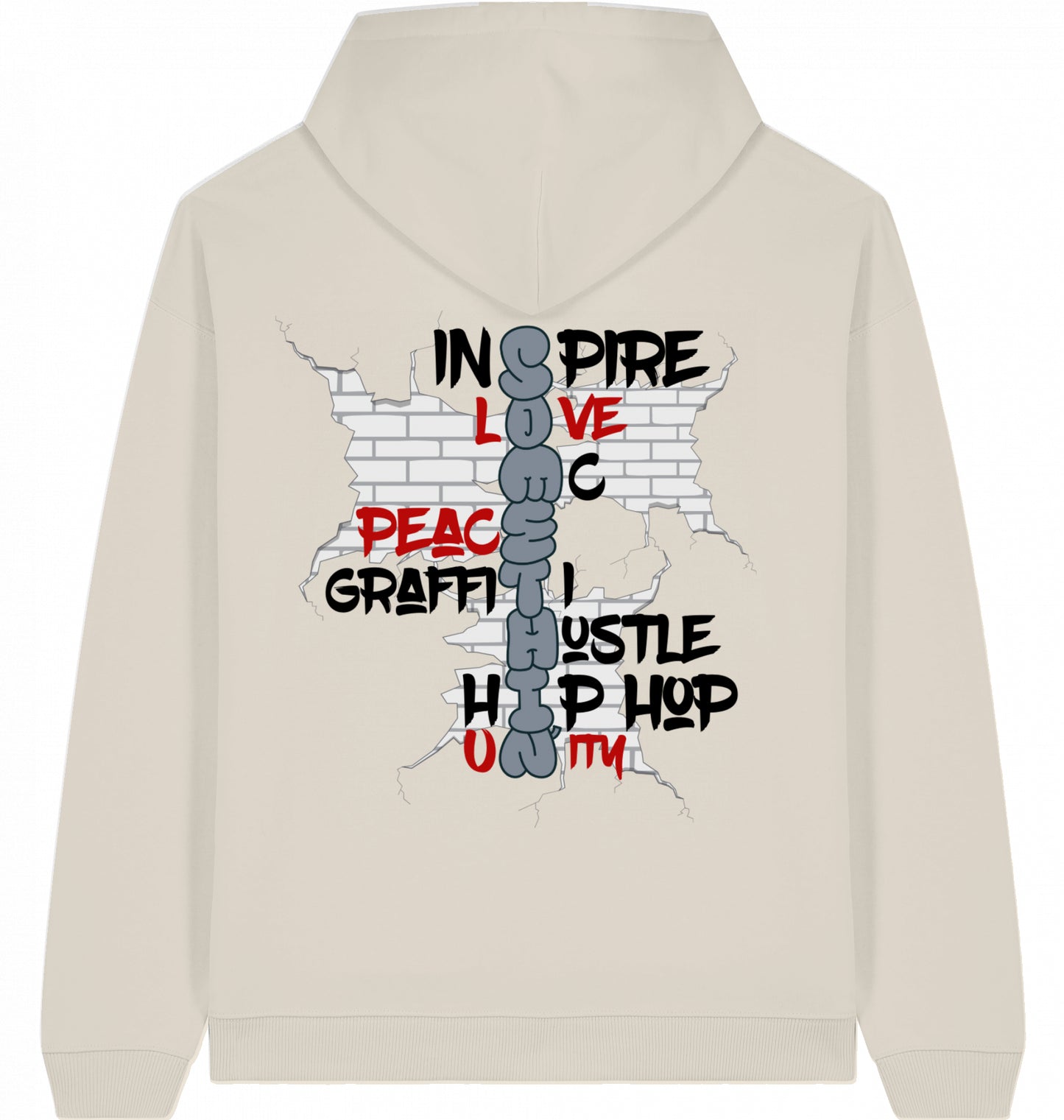 Brickwall Hustle Oversized Hoodie