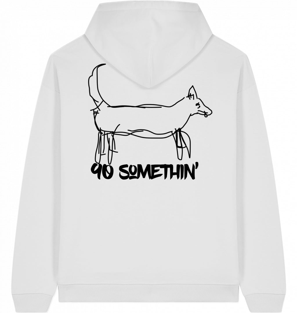 Hip-Hop Hoodie 90 Somethin Elsa Cool heather grey  Back