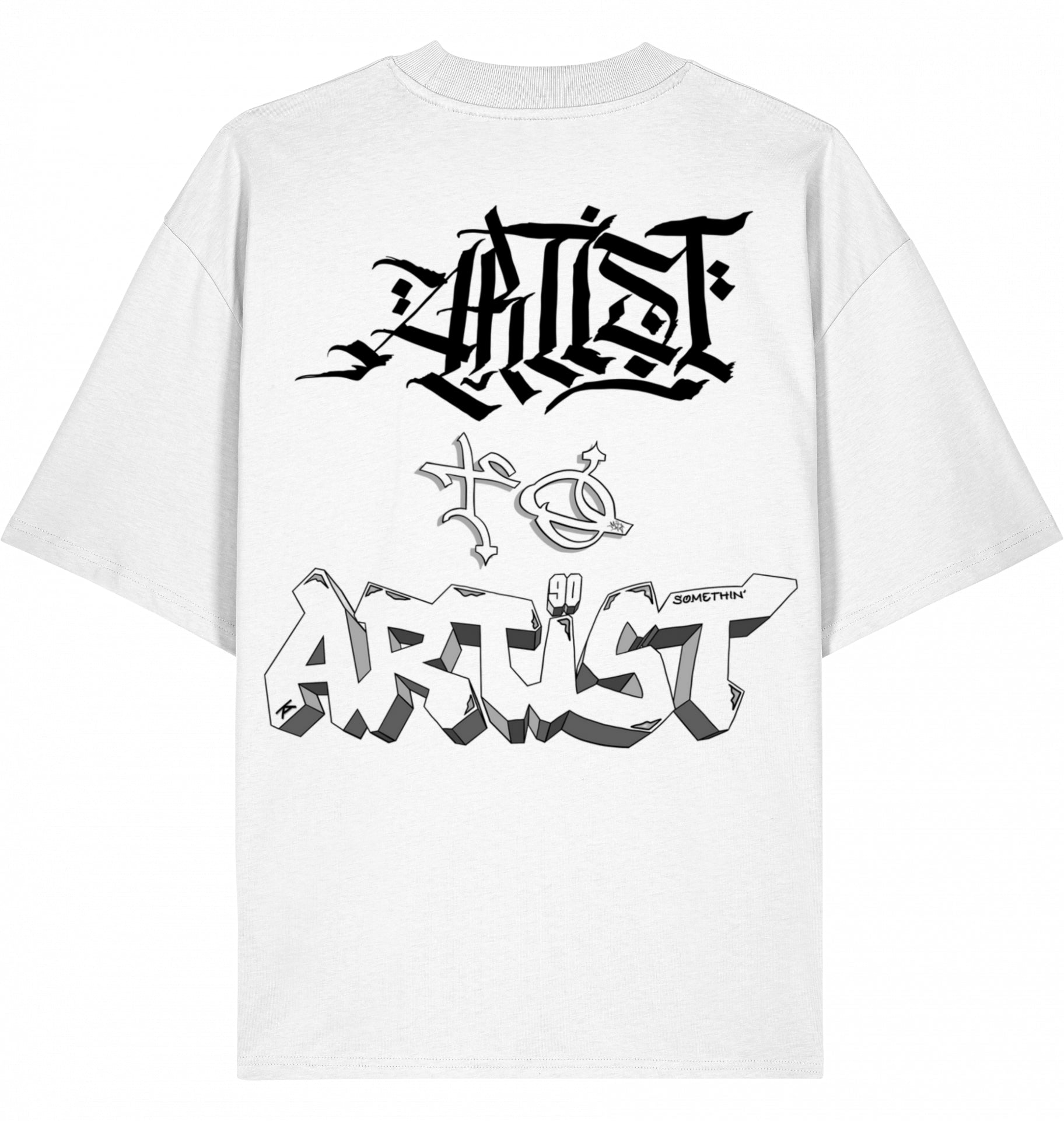 Hip-Hop T-Shirt 90 Somethin Artist to Artist Back