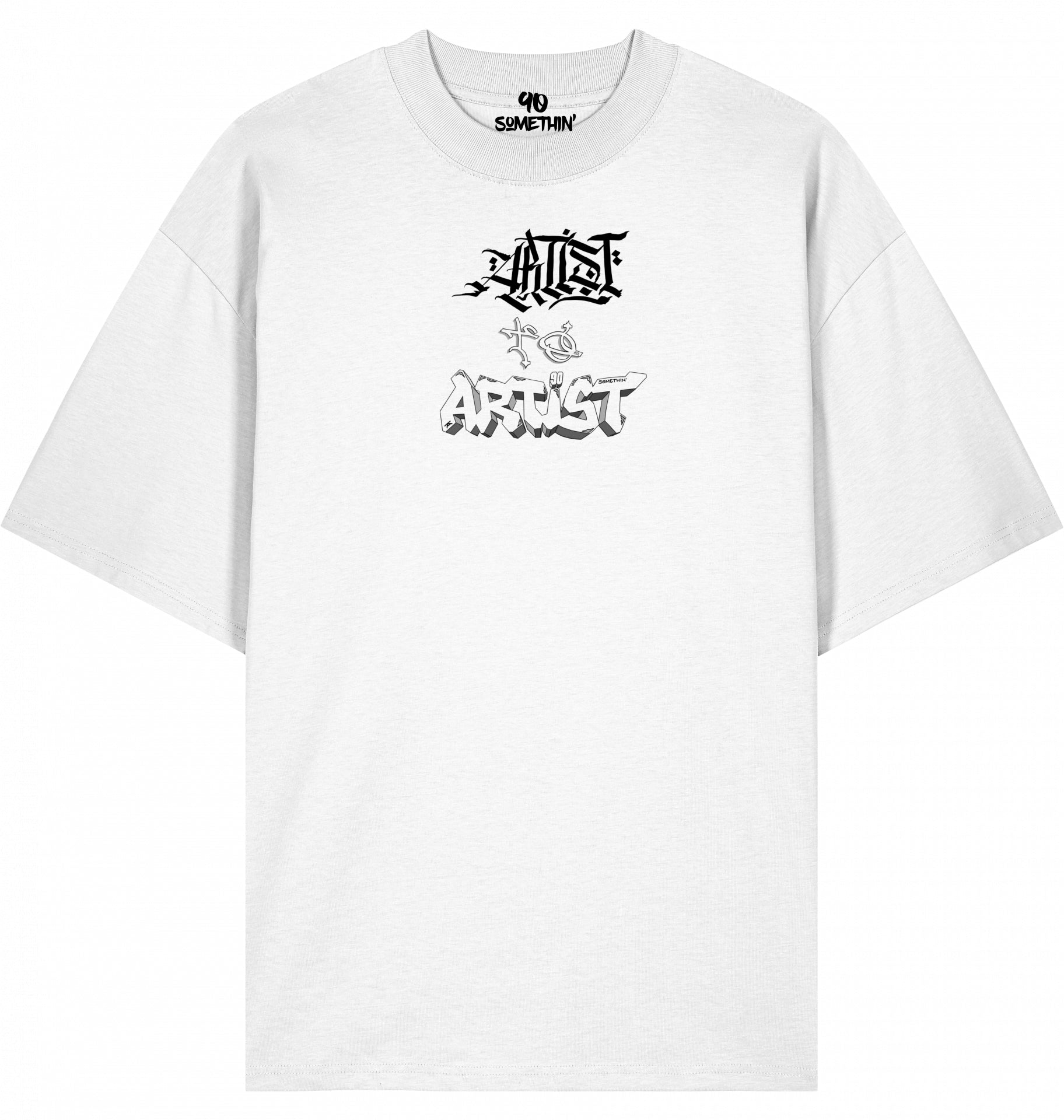 Hip-Hop T-Shirt 90 Somethin Artist to Artist Front