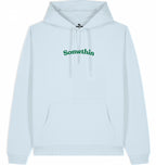  Streetwear Hip-Hop Hoodie 90s Future vibes ice Blue Front