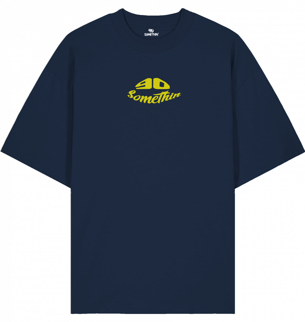 Hip-Hop T-Shirt 90 Somethin Graphix 90s
Navy Blue Front