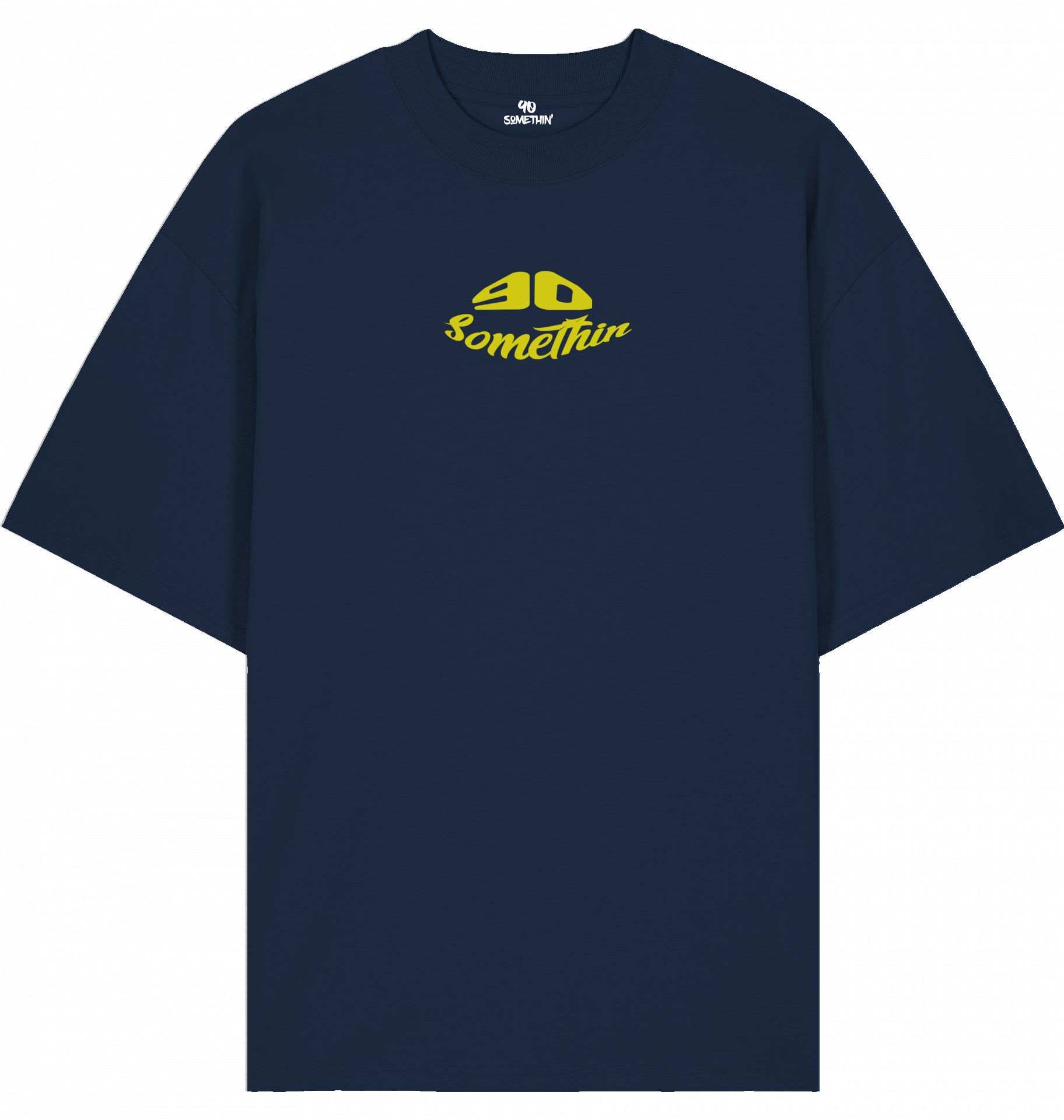 Hip-Hop T-Shirt 90 Somethin Graphix 90s
Navy Blue Front