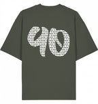 Streetwear Hip-Hop T-Shirt  All City 90 Khaki Back 