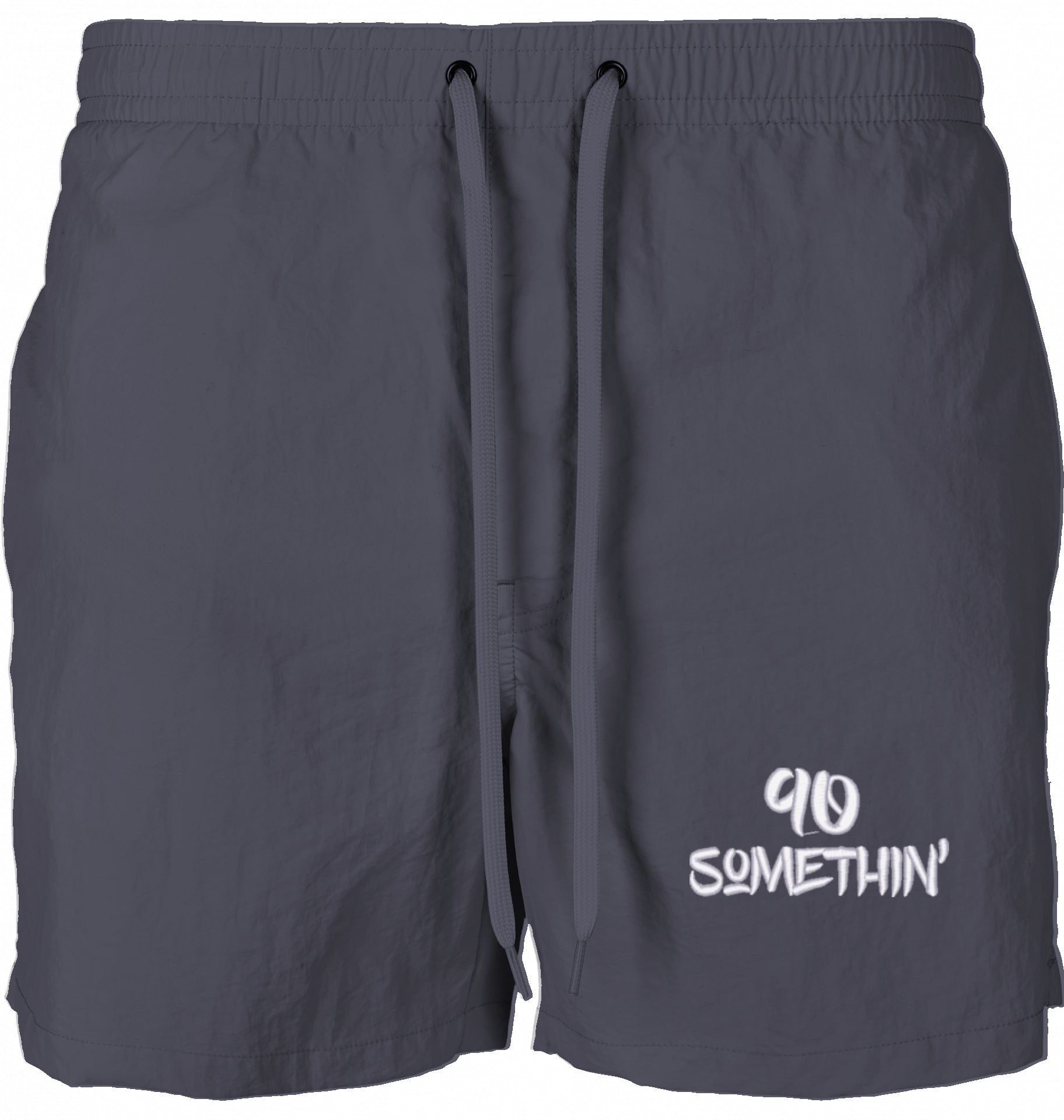 Steetwear Hip Hop 90s Sunset Vibe Swim wear dunkel grau