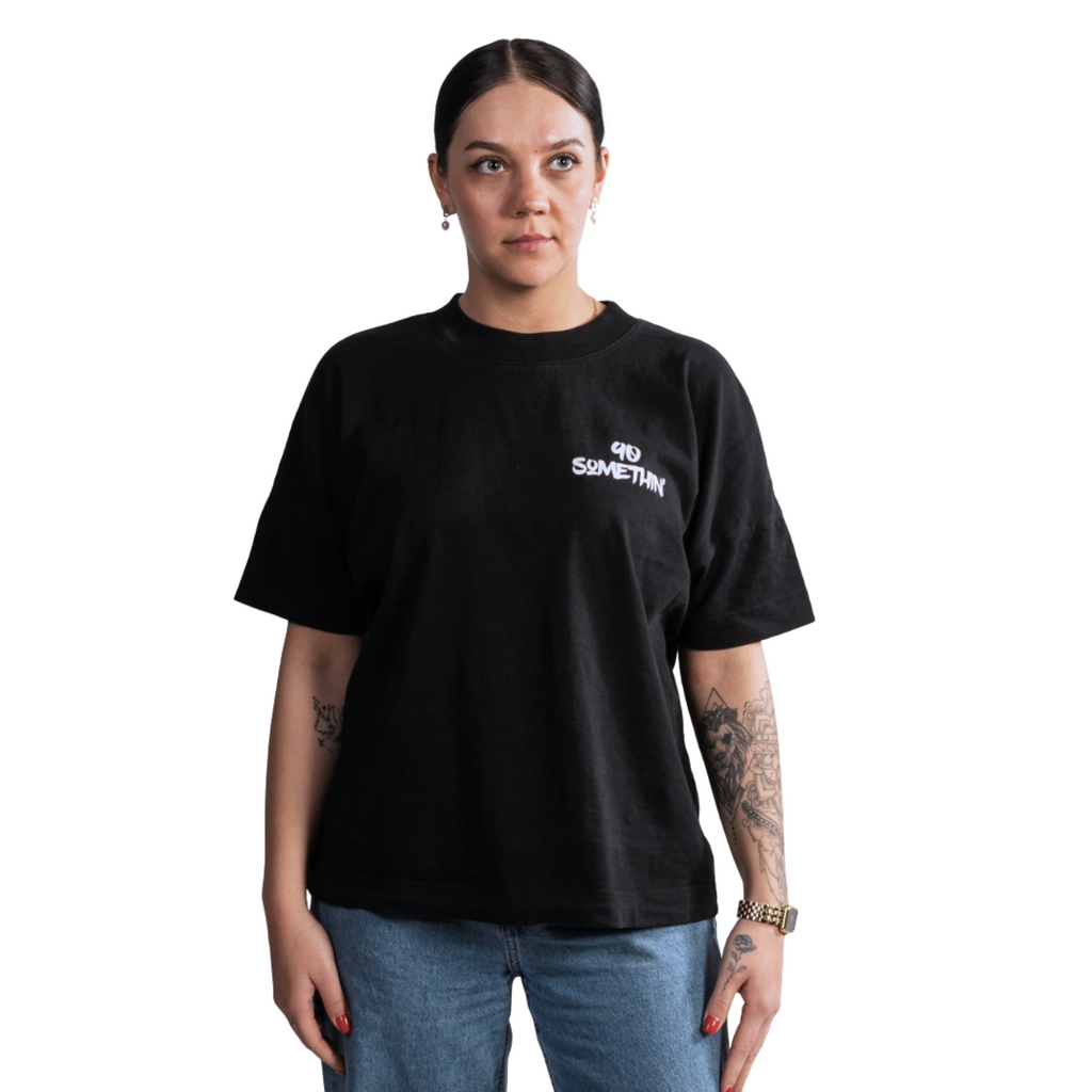 Streetwear Hip Hop T-Shirt All city Black front