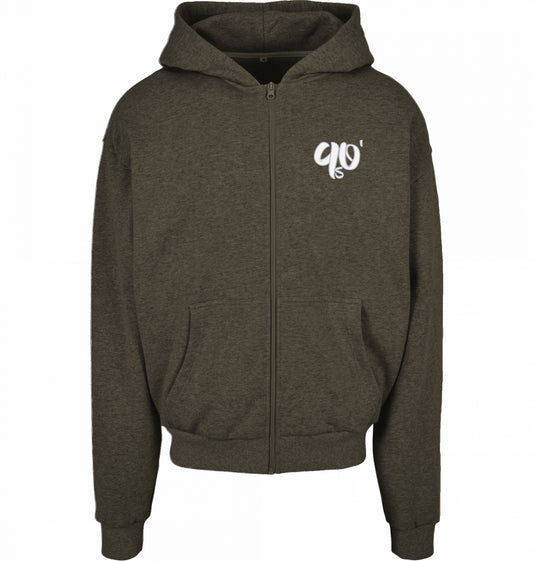 90 Essential Oversized Zip Hoodie