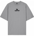 Hip-Hop T-Shirt 90 Somethin Soul invoice Grey front 