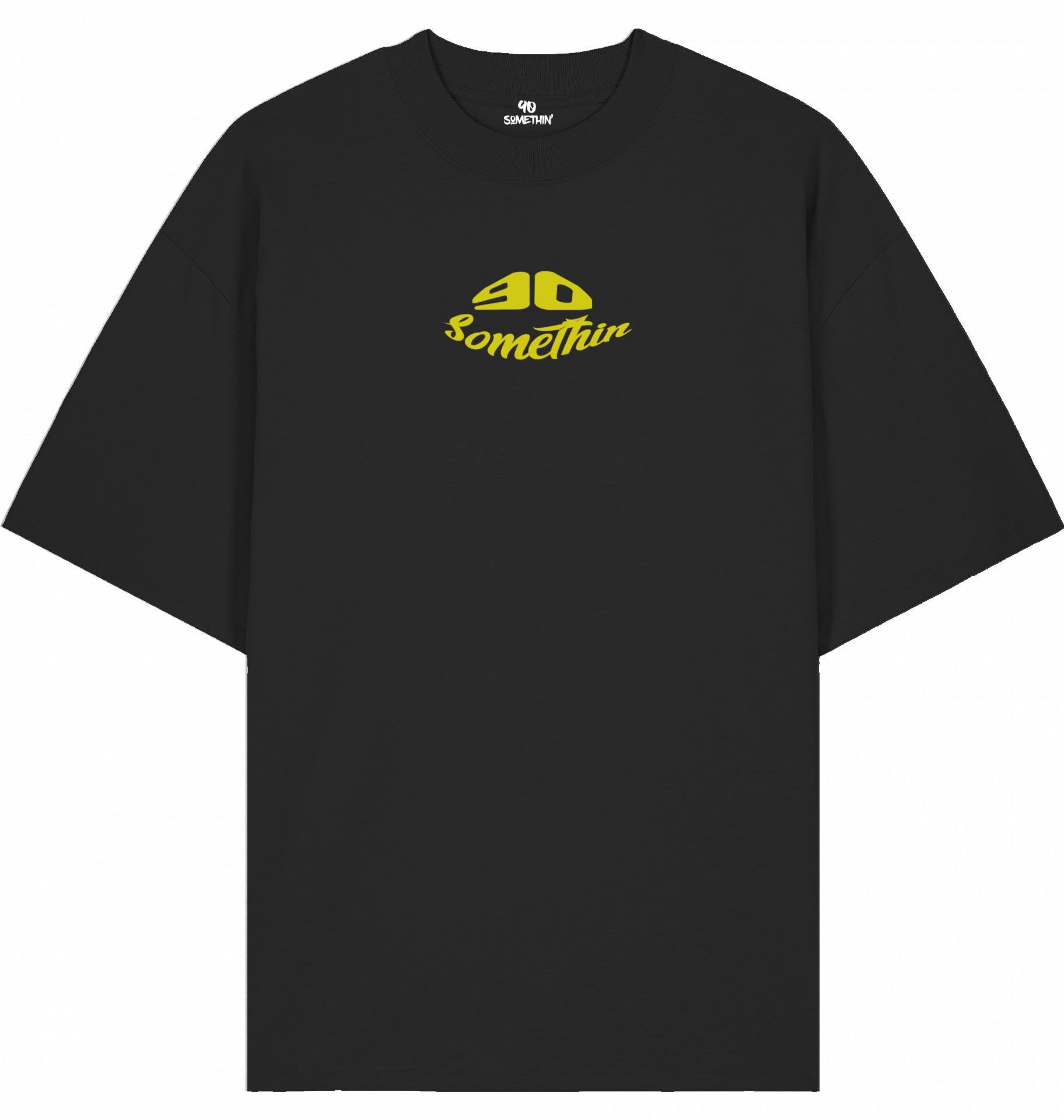 Hip-Hop T-Shirt 90 Somethin Graphix 90s
Black Front