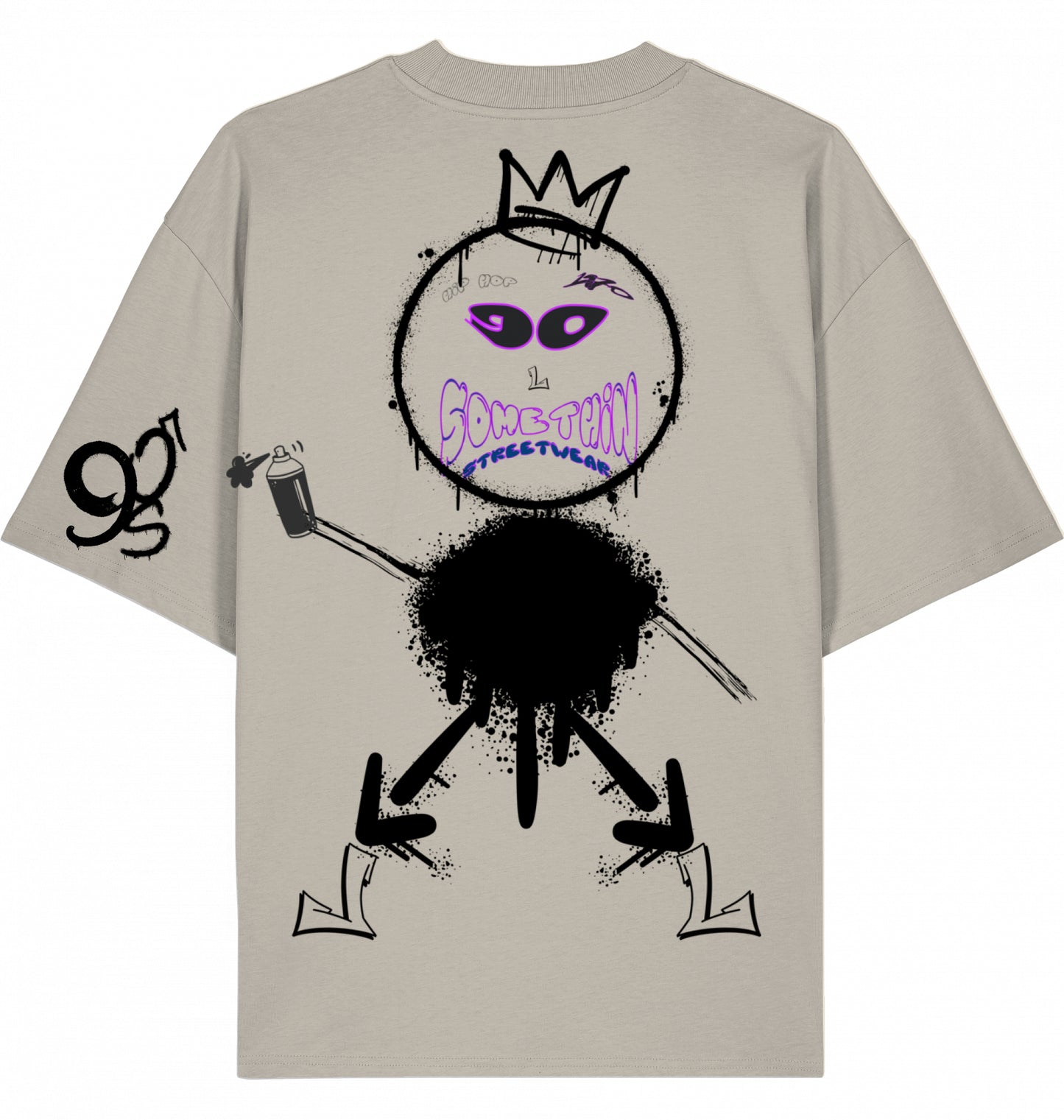 Crazzy 90 Man Oversized T-Shirt