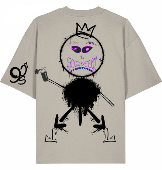 Crazzy 90 Man Oversized T-Shirt