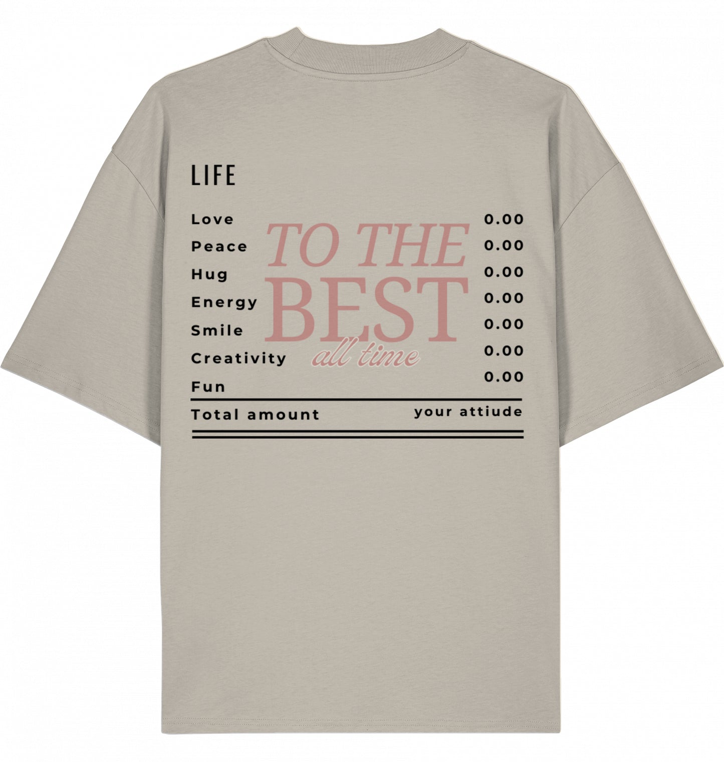 Soul Invoice Oversized T-Shirt