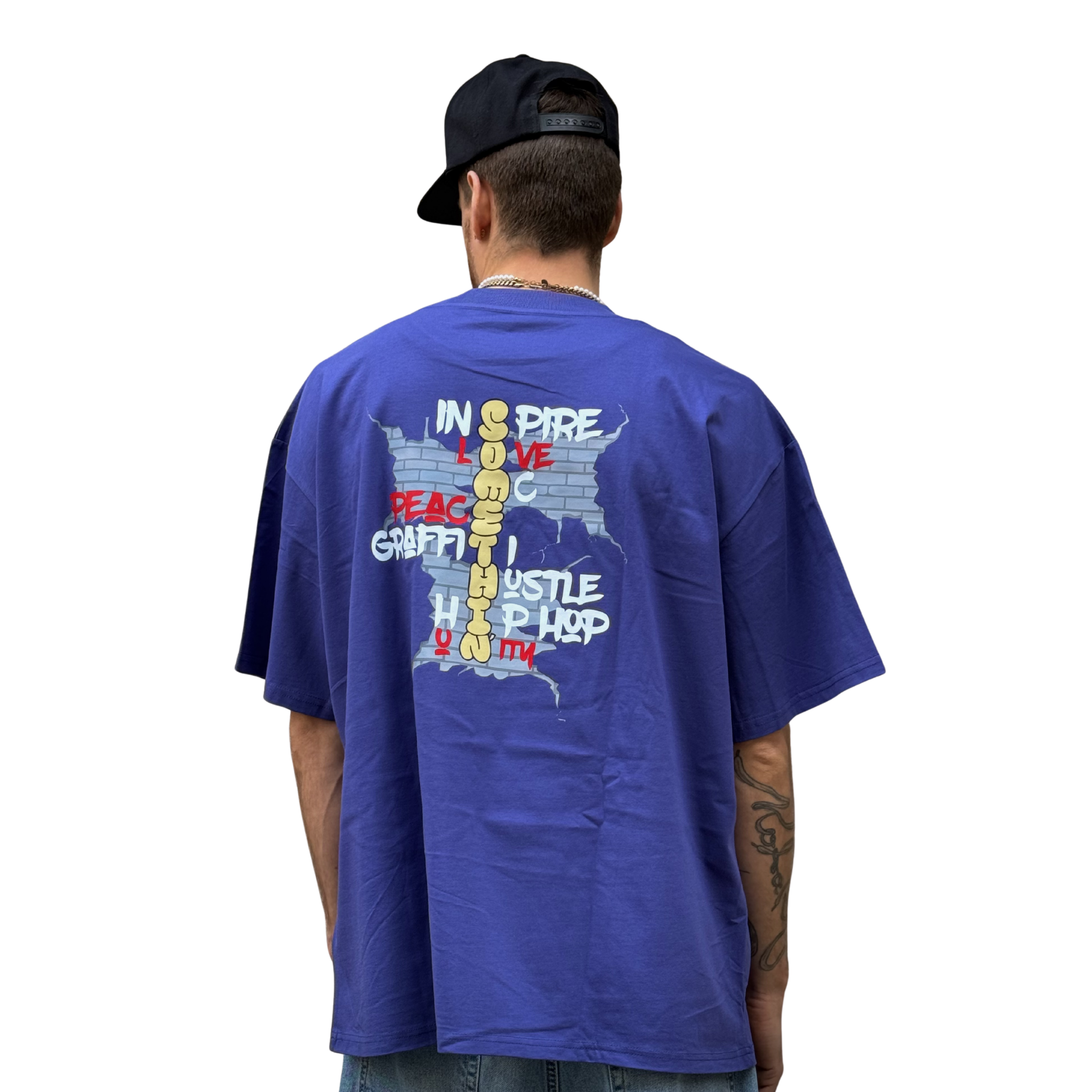 Brickwall Gold Oversized Tee