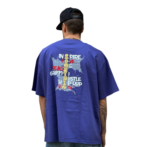 Brickwall Gold Oversized Tee 90 Somethin