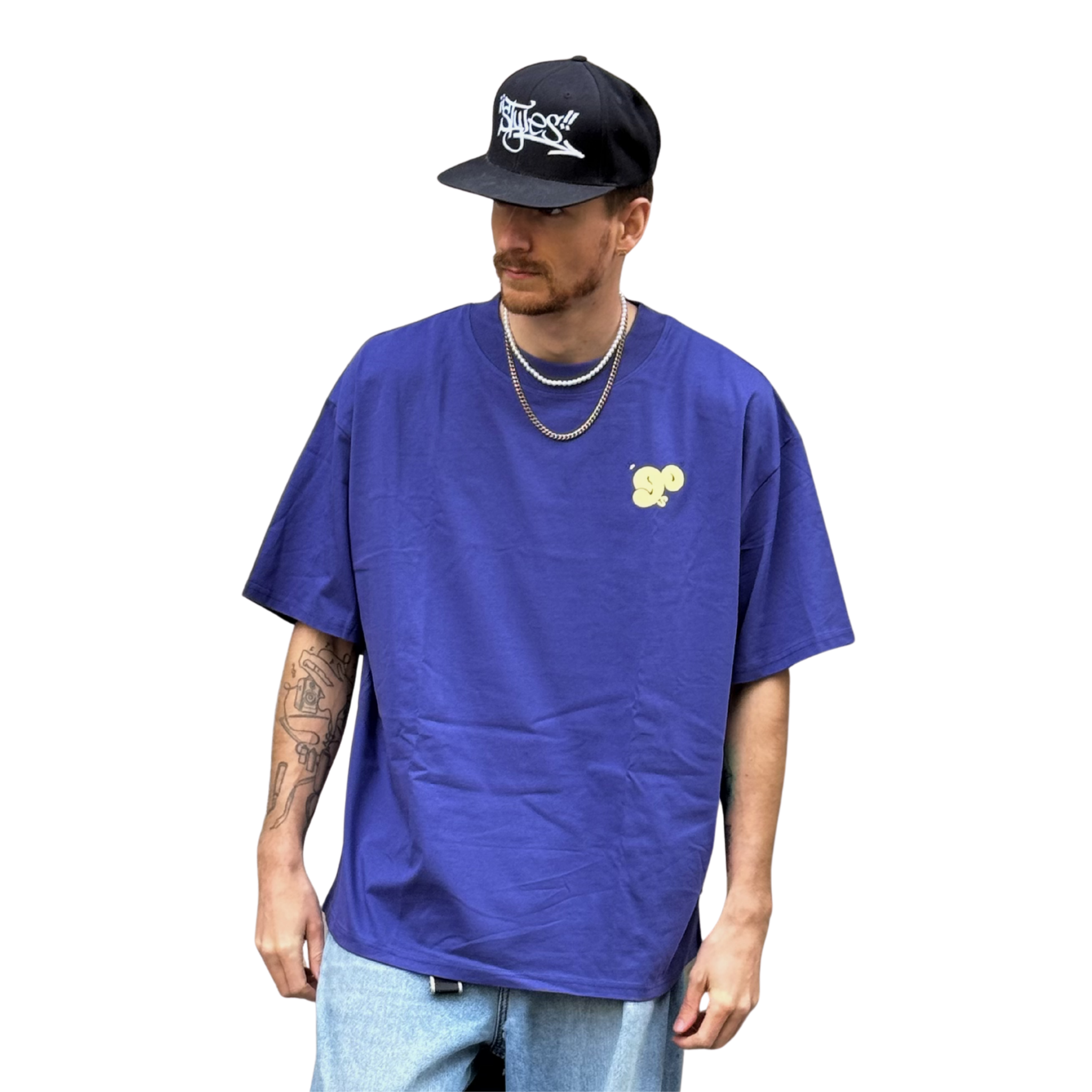 Brickwall Gold Oversized Tee