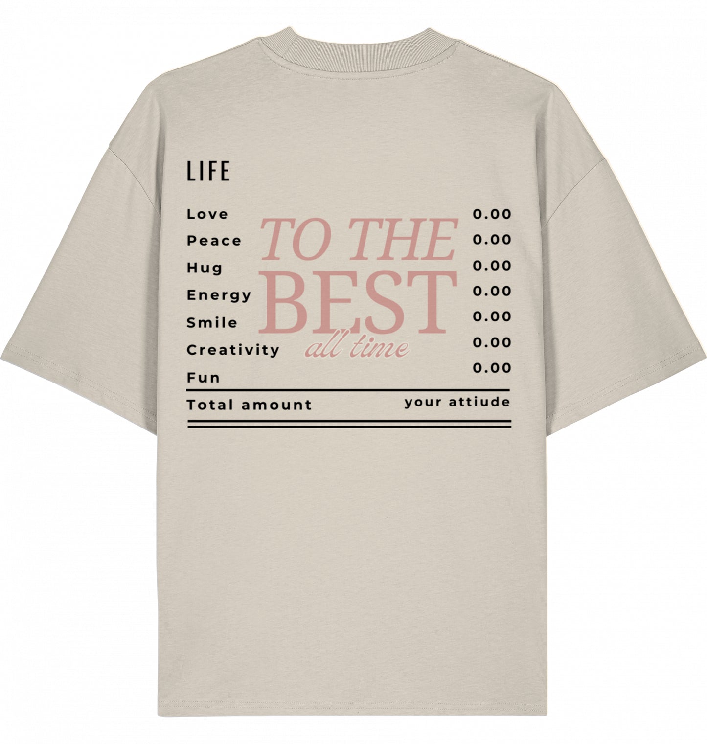Soul Invoice Oversized T-Shirt