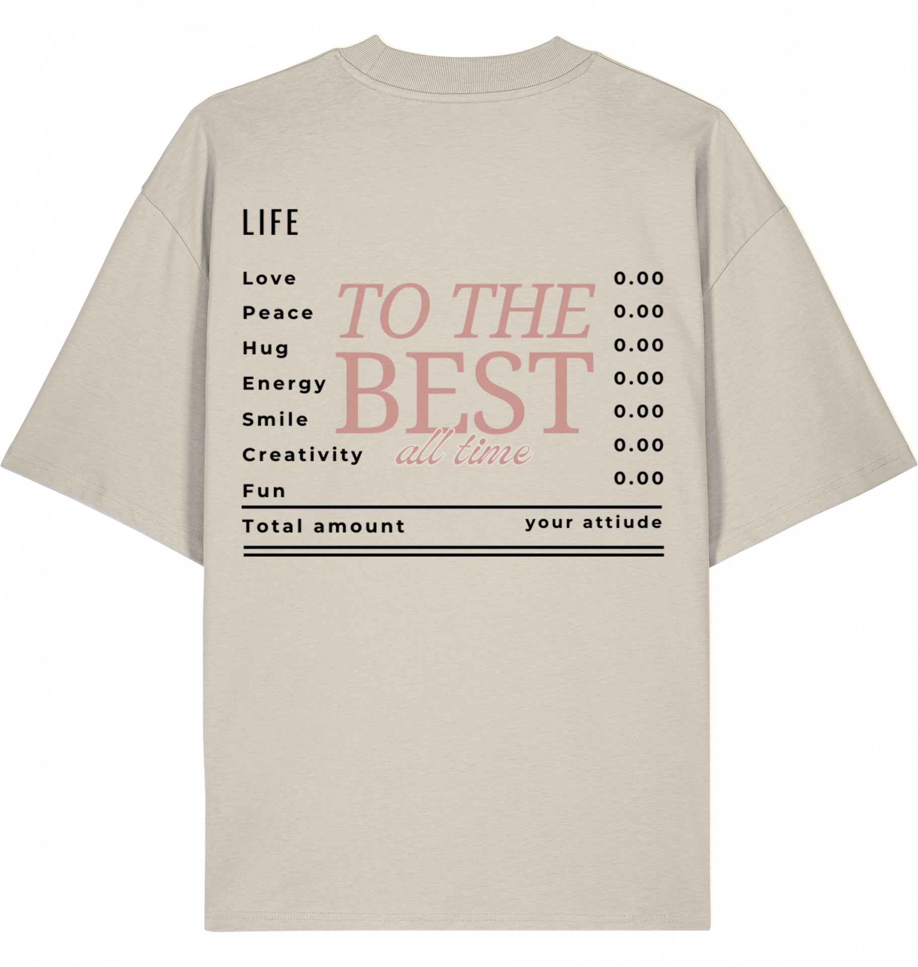 Hip-Hop T-Shirt 90 Somethin Soul invoice Back
