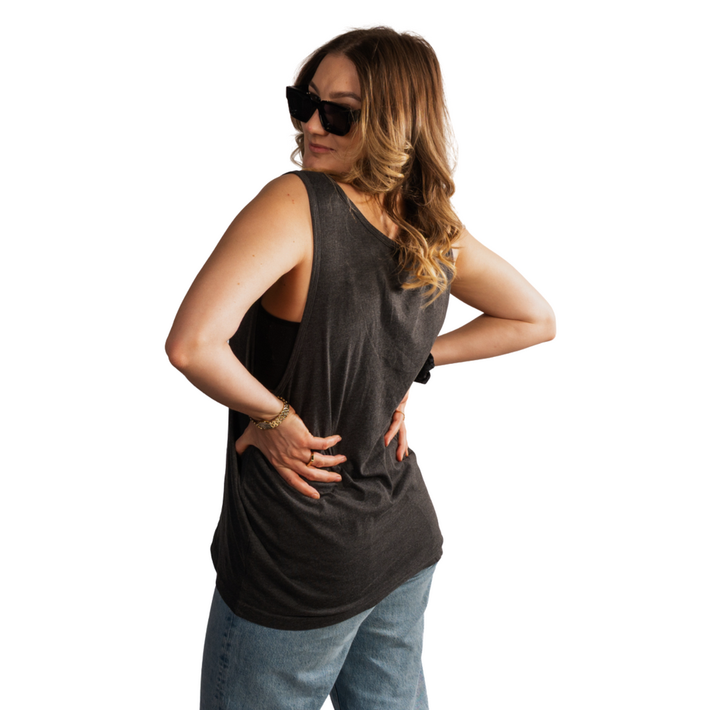 Streetwear Hip Hop Signature Tank Top back