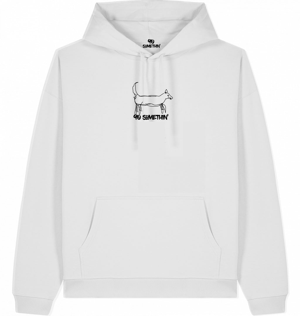 Hip-Hop Hoodie 90 Somethin Elsa Cool heather grey  Front