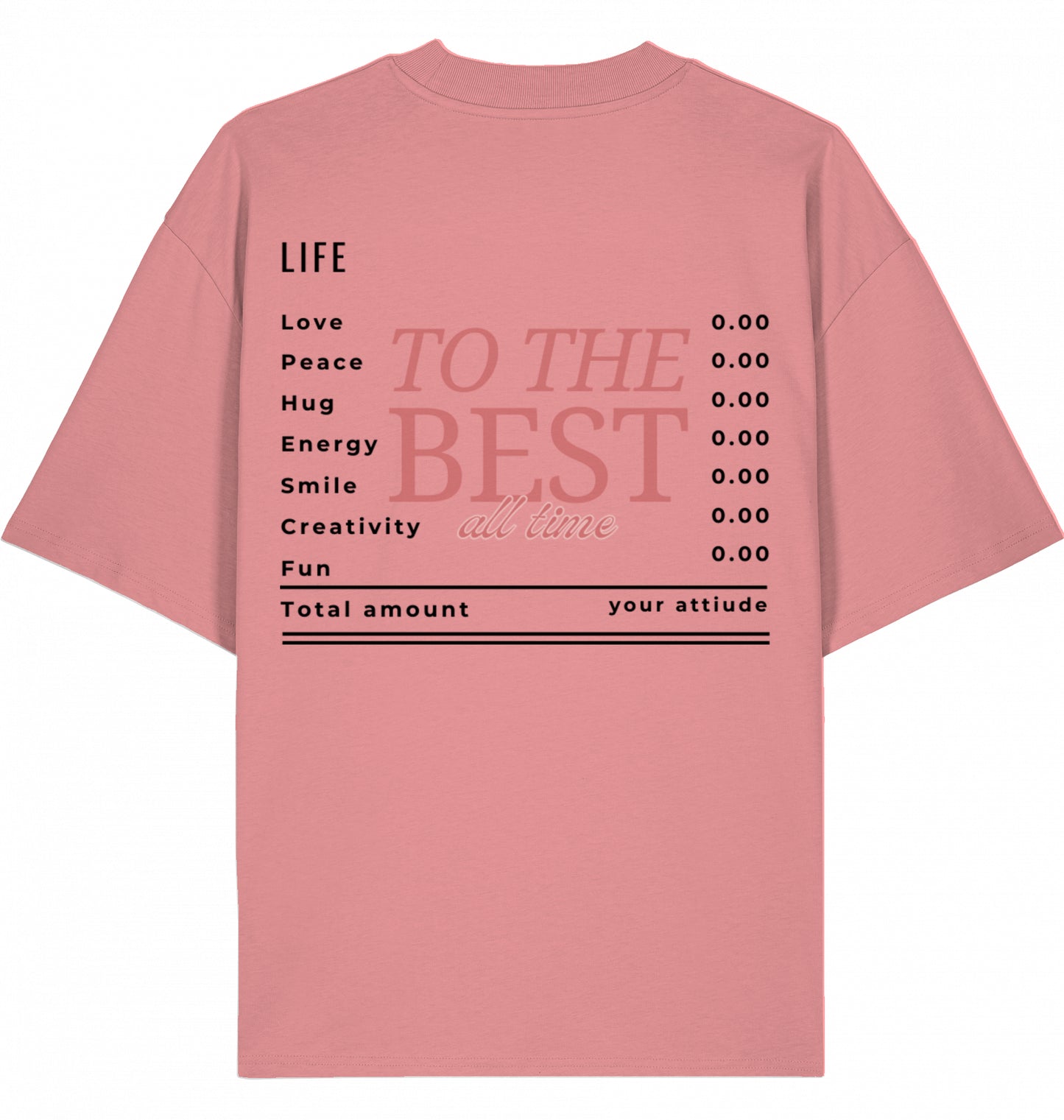 Soul Invoice Oversized T-Shirt