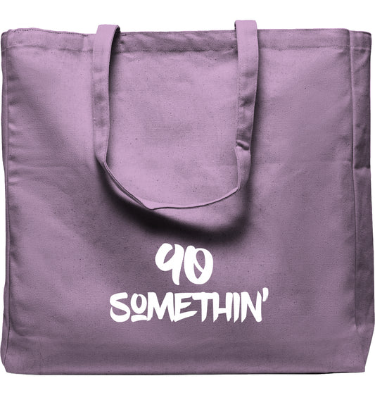 90 Somethin' Canvas Tote Bag